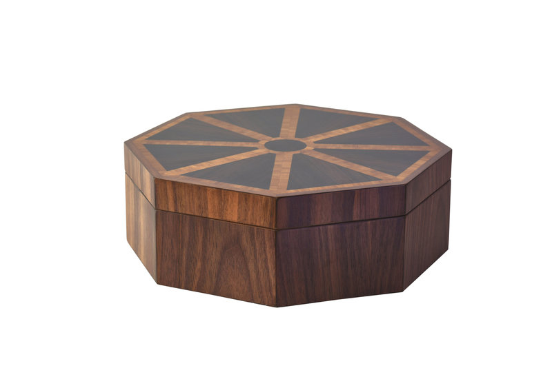 Alexa hampton maitland smith octagonal marquetry box a 800 xxx q85